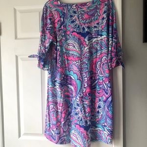 Lilly Pulitzer Dresses - NWT Lilly Pulitzer Preston dress Mermaids call Lilly Pulitzer Dresses - NWT Lilly Pulitzer Preston dress Mermaids call